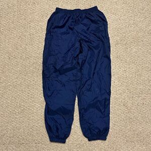 Vintage 1990s Nike‎ Scrunched Embroidered Swoosh Track Pants
